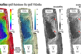 การเลือกใช้สีทำแผนที่ - ปัญหาสีรุ้ง และ Perceptual colormaps ที่ควรรู้จัก