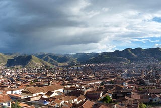Una primera vista de Cusco