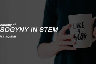 The Anatomy of Misogyny in STEM