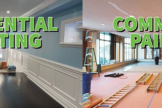 6 Differences between Residential and Commercial Painting