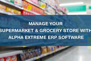 POS Billing Software for Grocery Store & supermarket