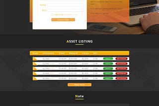 back-end and front-end dev progress…