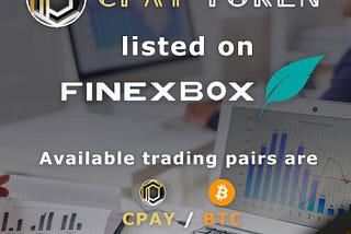 We are delighted to announce the listing of CPAY on FINEXBOX !