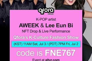 Qfora’s K-Culture Fashion Show