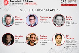 Blockchain & Bitcoin Conference Switzerland to discuss investments in tokens, global value of…