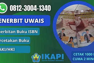 PENERBIT DI SEMARANG PROSES TERCEPAT! CALL WA 0812–3004–1340, CETAK BUKU DI SEMARANG