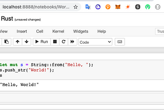 Rust를 Jupyter Notebook에서 사용