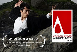 デザイナーのTakがイタリア発・世界最大規模のデザインコンペティションA’Design Award and competitionのソーシャルデザイン部門でA’Design Awardを受賞