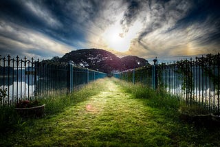 An unkempt pathway