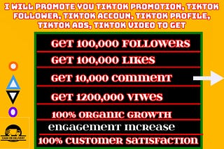 tiktok promotion services