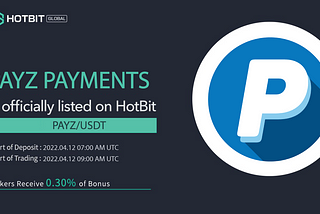 Payz Hotbit Listing Announcements