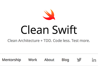 Introducing Clean Swift Architecture (VIP)