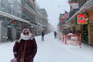 A Memorable New Orleans Blizzard On Our First Visit