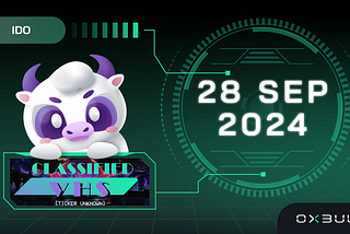 IDO: Welcome to [CLASSIFIED VHS](28 Sep 2024)