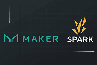 Maker and Spark Protocol logos. Gotten from https://coinstats.app/news/IAFwVYLn4w_MakerDAO-Continues-Stablecoin-Race-With-Spark-Protocol-Launch