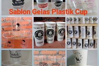 gelas cup papercup untuk usaha kopi, teh dll⁣⁣⁣⁣⁣