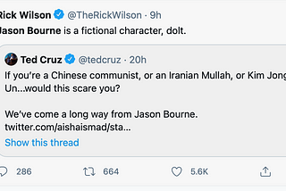 Jason Bourne and the Failure of the Twitter Politics