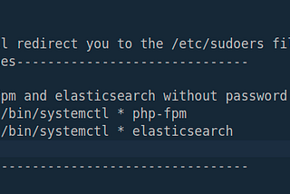 Allow the developers to have the access to the following services: (a) php-fpm (b) elasticsearch…