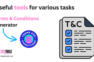Terms & Conditions Generator for the Website