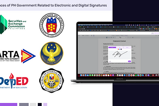 Latest Issuances Related to Electronic and Digital Signatures from the Philippine Government