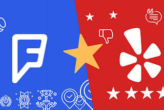 Yelp vs. Foursquare: two similar platforms with a completely different approach