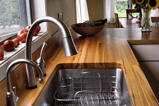 How to Install an Undermount Sink in a Wooden Countertop