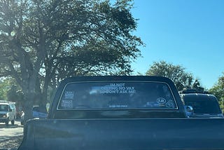 The Guy with the DeSantis (or Trump) Sticker on his Truck Is Ok with Fascism