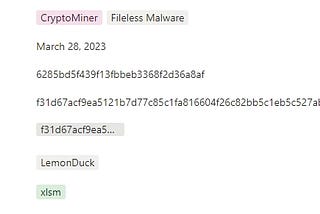 Malicious Excel Document Malware Analysis