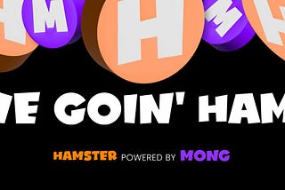 Introducing Hamster Coin: A new token and drop for $MONG and MongsNFT Holders!