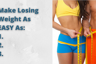 Losing Weight Diet As EASY As: 1… 2… 3…