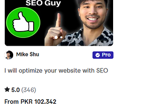 BEST SEO EXPERT ON FIVERR