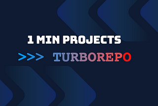 1 Min Projects: Turborepo’s Gradient using Node CLI