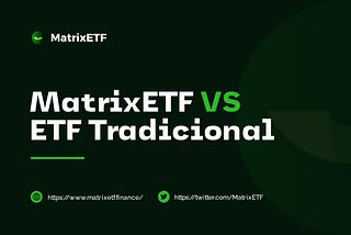 MatrixETF VS ETF Tradicional