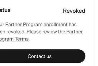 Medium Revoked The Partner Program On My Birthday