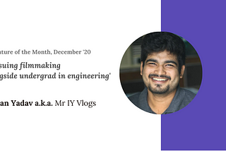 IC Feature of the Month: Ishban Yadav