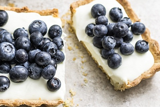 Blueberry Mascarpone Tart