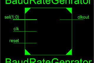 Baud Rate Generator (UART)