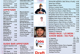 Dog Walk Draft 68 Recap: Chinese Food