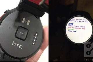 HTC’s upcoming Android-powered smartwatch