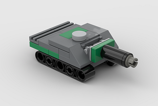 Lego Build 122 — Predator Tank Destroyer