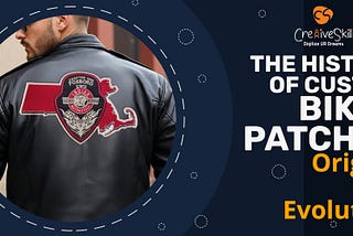 Understand the History of Custom Embroidered Biker Club Patches