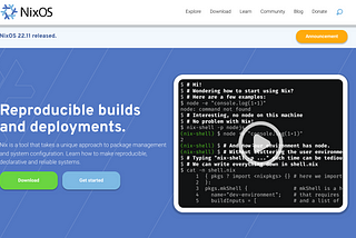 Getting started with NixOS