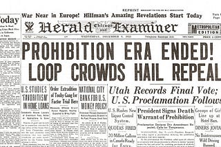 We are not voting on the pros and cons of cannabis — but the pros and cons of prohibition.