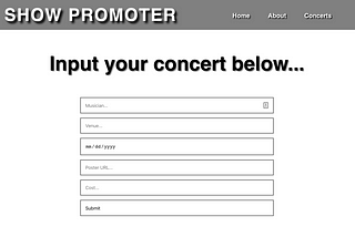 Show Promoter