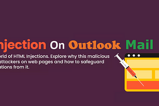 HTML Injection on Outlook mail.(PoC)