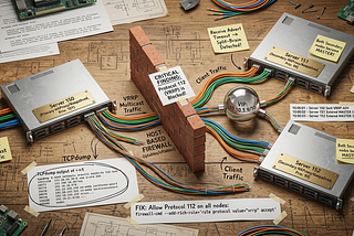 Keepalived, HAProxy, and the Firewall That Ate My VRRP Packets