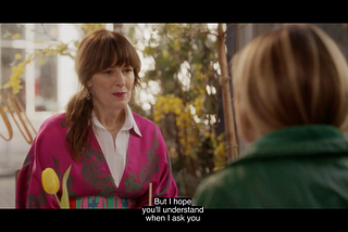 When Carrie Meets Kathy (a.k.a. Aidan’s Ex-Wife): A Heartfelt Warning or Overstepping?