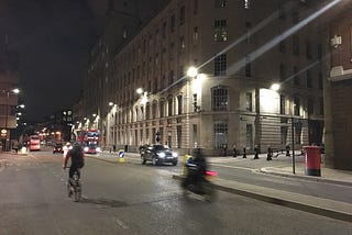 The role of street lights in the smart city of London