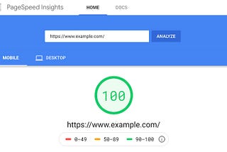 What’s in the Google PageSpeed Score?