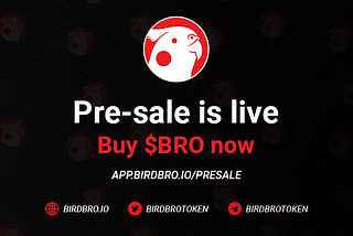 Pre-sale is live — Buy $BRO Now